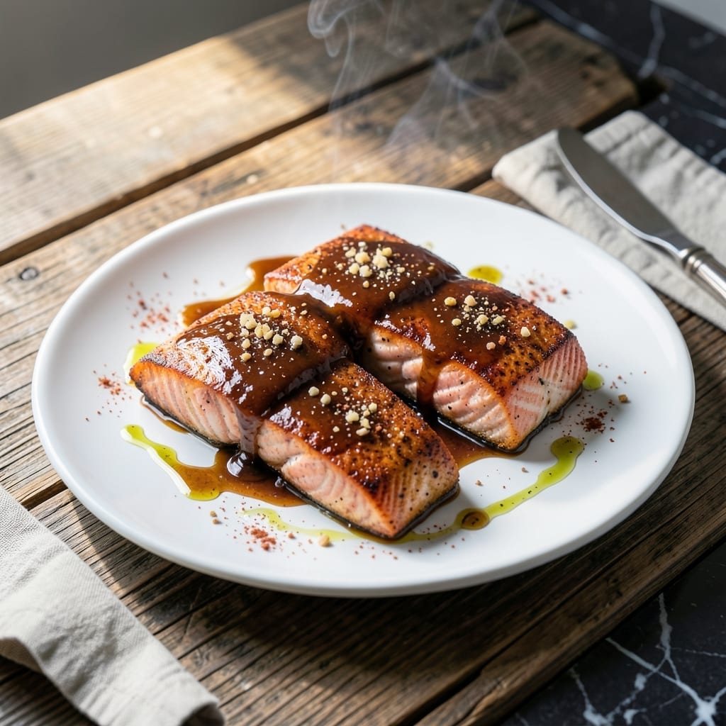 BBQ Salmon Recipe Air Fryer: Smoky Crisp Skin in 15 Minutes