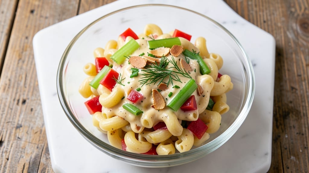 2-Lb Macaroni Salad Recipe: Bold and Balanced Party Crowd-Pleaser 2-Lb Macaroni Salad Recipe: Bold and Balanced Party Crowd-Pleaser