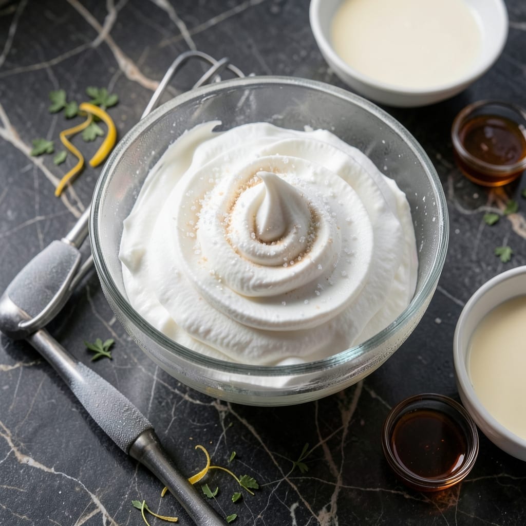 Half and Half Whipped Cream Recipe: Light and Fluffy Topping Half and Half Whipped Cream Recipe: Light and Fluffy Topping