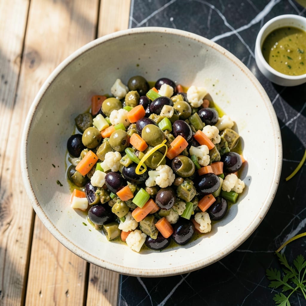 Italian Olive Salad Recipe Muffuletta: New Orleans Delicatessen Tradition