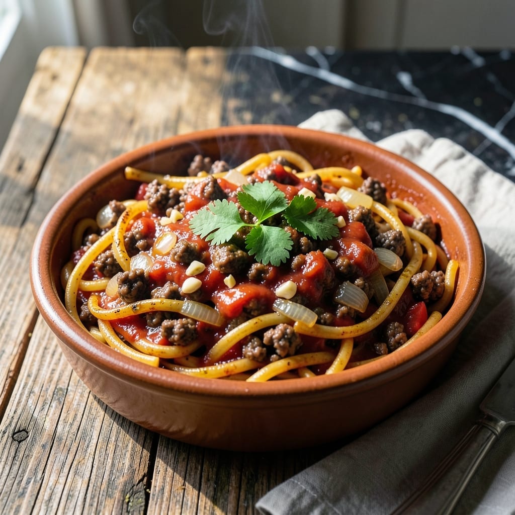 Fideo Recipe With Ground Beef: One-Pot Mexican Comfort Food Fideo Recipe With Ground Beef: One-Pot Mexican Comfort Food