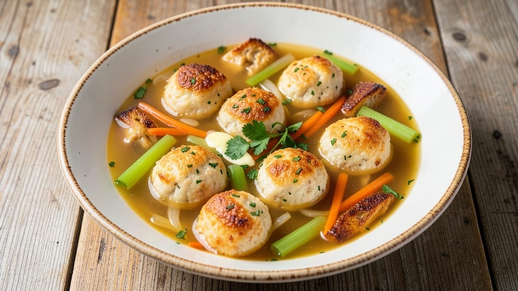 2nd Ave Deli Matzo Ball Soup Recipe: Challah-Infused Broth and Pillowy Dumplings 2nd Ave Deli Matzo Ball Soup Recipe: Challah-Infused Broth and Pillowy Dumplings