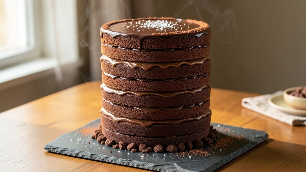 21 Layer Chocolate Cake Recipe: Decadent Height Without the Mess