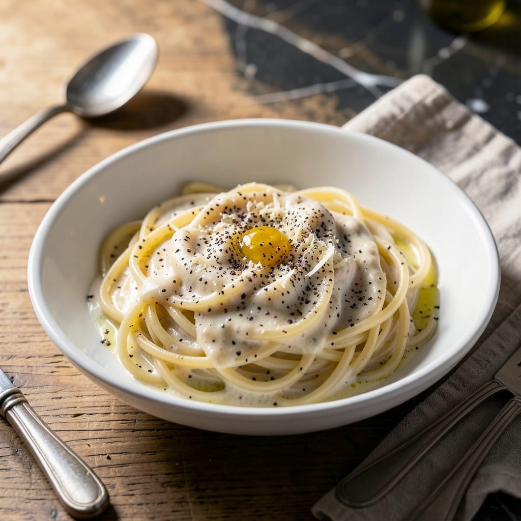 Cacio E Pepe Recipe Creamy: Velvety Roman Pasta Without Heavy Cream Cacio E Pepe Recipe Creamy: Velvety Roman Pasta Without Heavy Cream