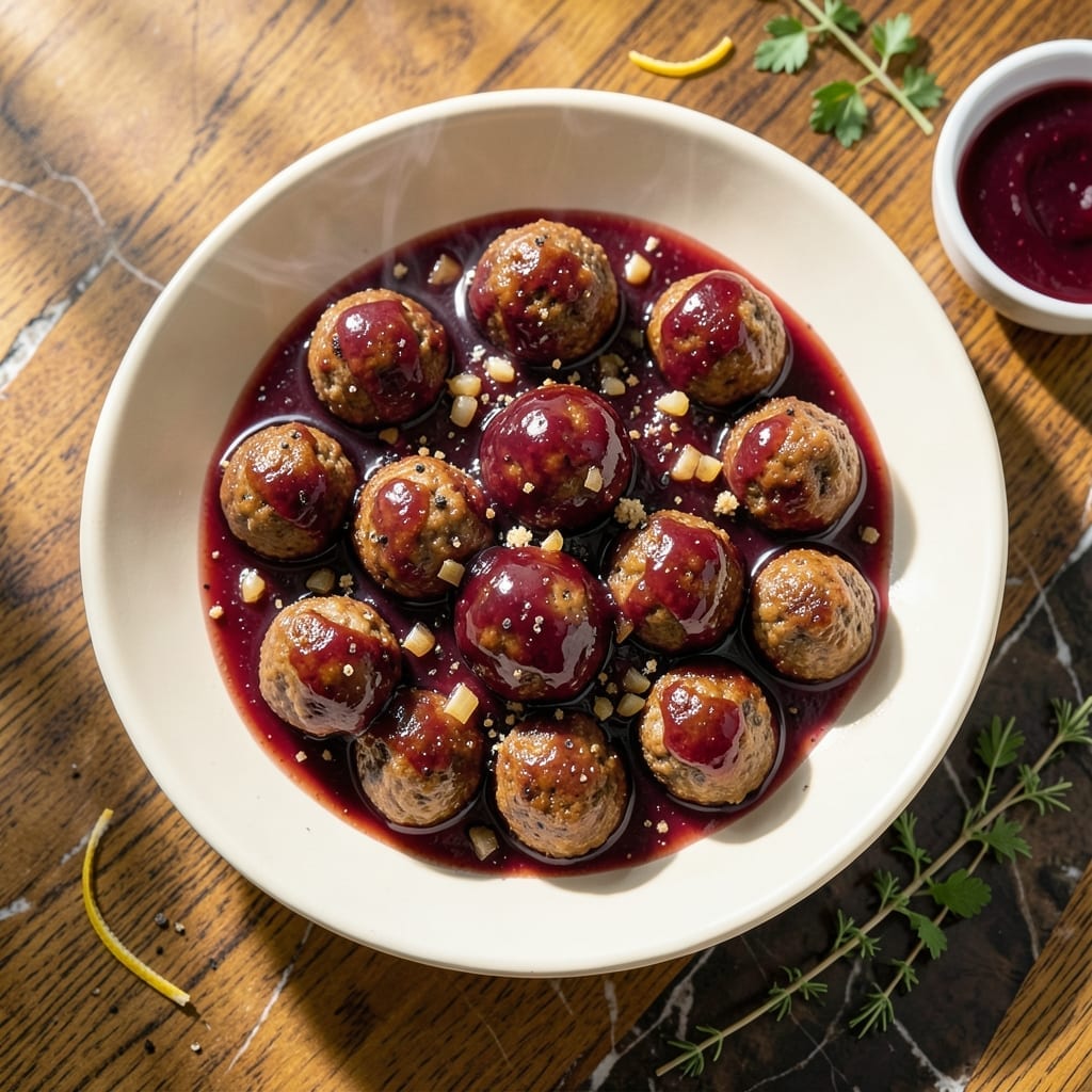 Recipe for Meatballs in Grape Jelly: Sweet and Savory Party Favorite Recipe for Meatballs in Grape Jelly: Sweet and Savory Party Favorite