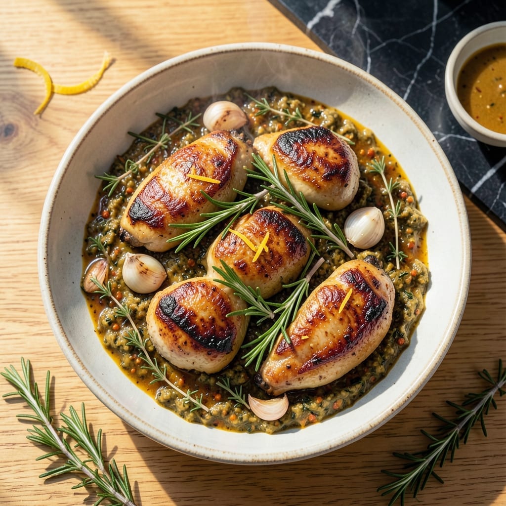 Chicken Spectacular Recipe: Golden Crisp Skin With Herb Infusion Chicken Spectacular Recipe: Golden Crisp Skin With Herb Infusion