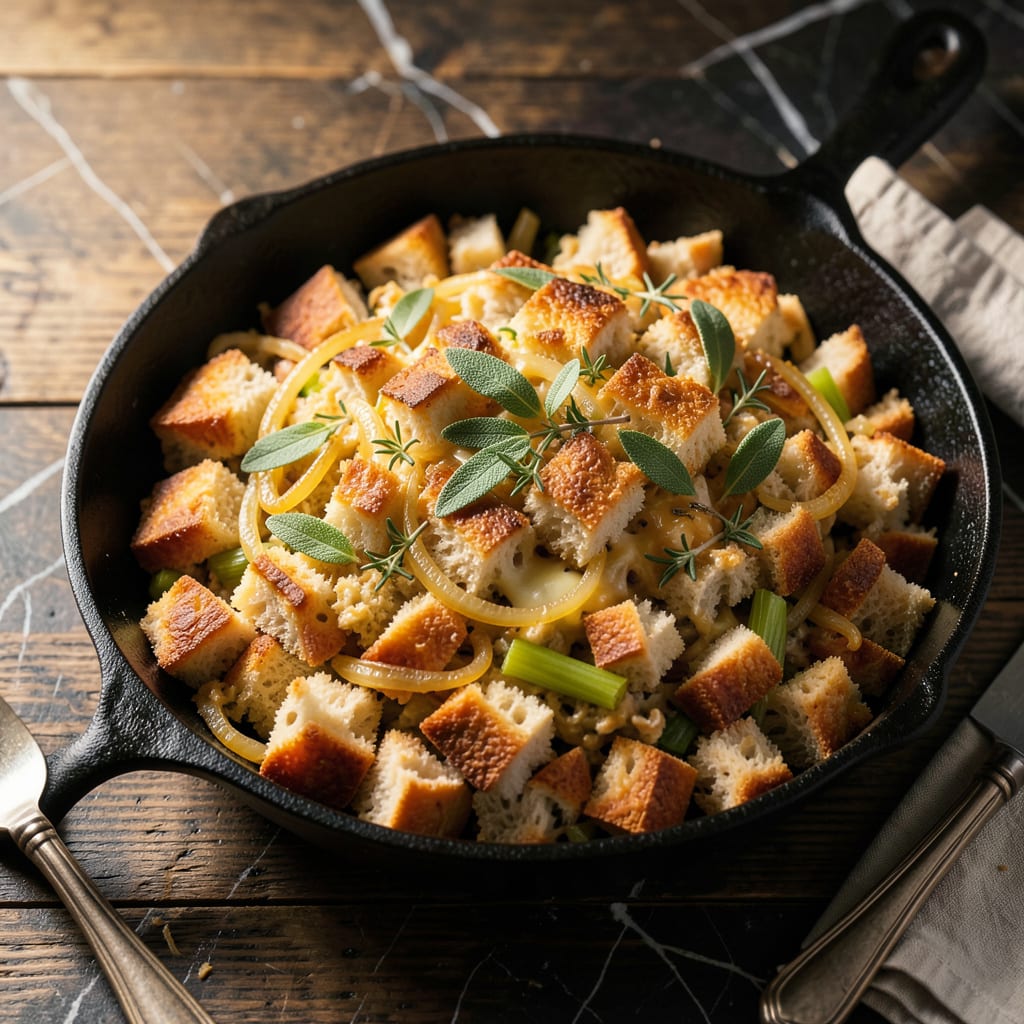 Comprehensive dave arnold stuffing recipe visual reference