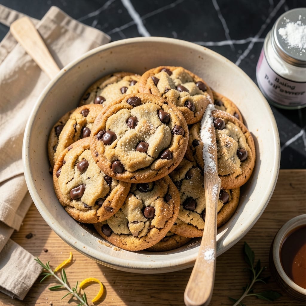 Chocolate Chip Cookie Recipe Without Baking Soda: Soft Centers With Crispy Edges