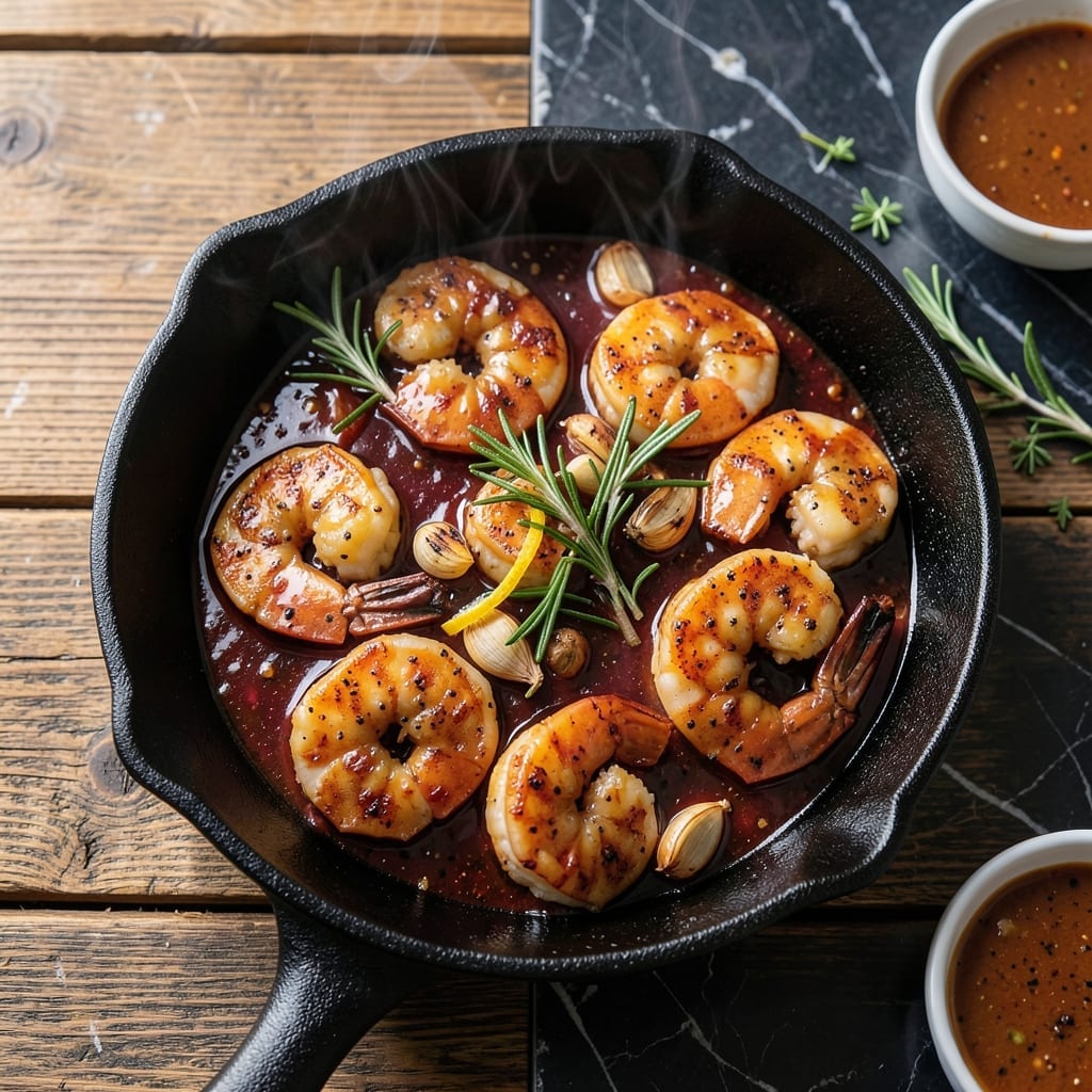 BBQ Shrimp Recipe New Orleans Style: Buttery Pepper Sauce With Bold Spice BBQ Shrimp Recipe New Orleans Style: Buttery Pepper Sauce With Bold Spice