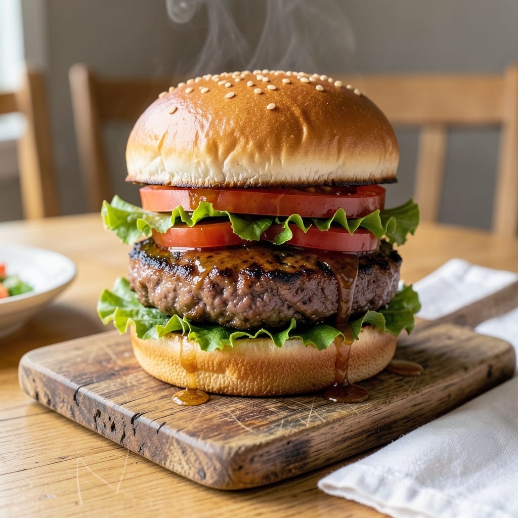BBQ Bison Recipe Burgers: Smoky Char and Bold Flavor