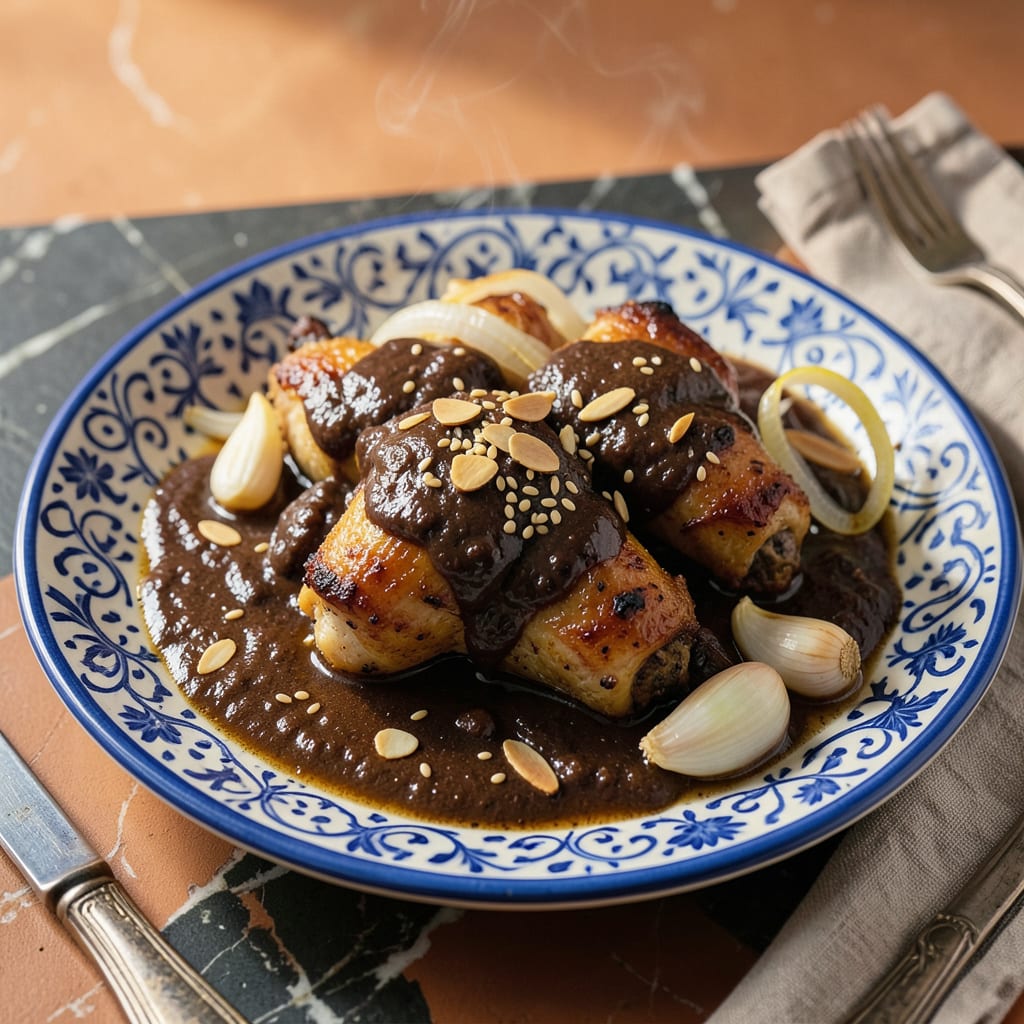 Doña María Mole Chicken Recipe: Authentic Mexican Richness in Every Bite illustration with key details