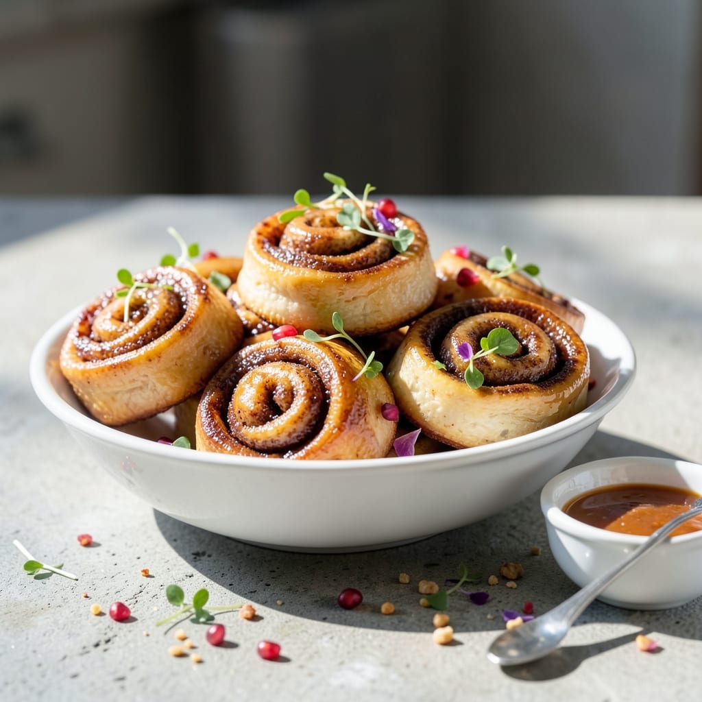 duffeyroll recipe cinnamon rolls illustration with key details