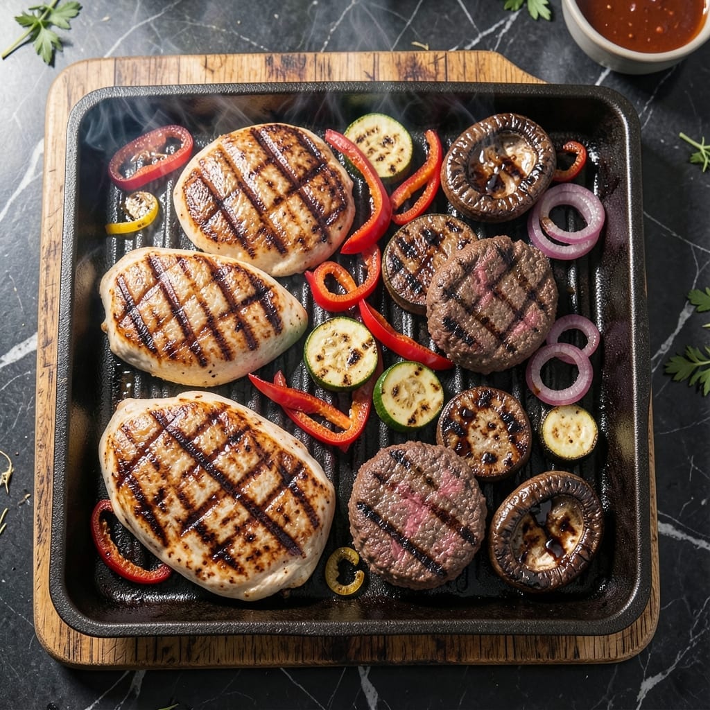 George Foreman Grill Recipe: Quick and Evenly Charred Results