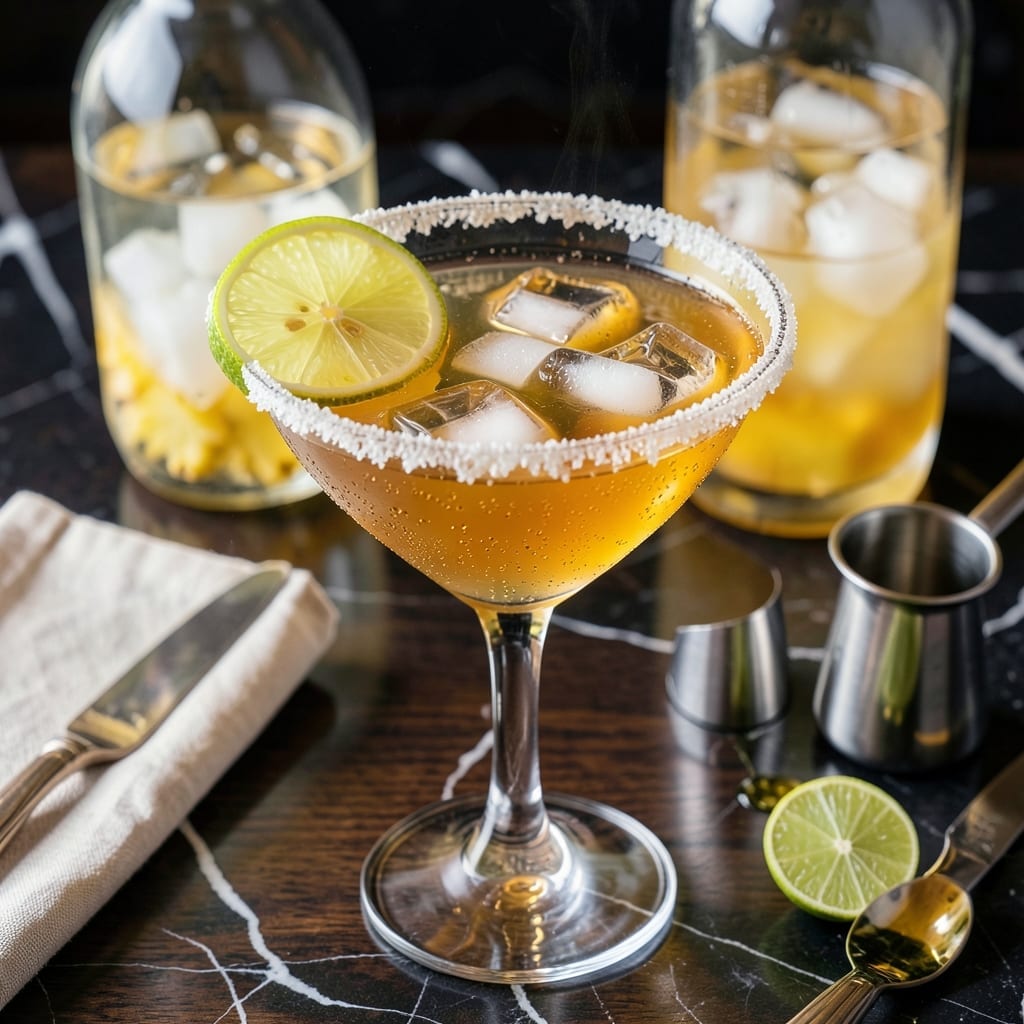 Roy's Pineapple Martini Recipe: Tropical Twist With Rum Infusion Roy's Pineapple Martini Recipe: Tropical Twist With Rum Infusion