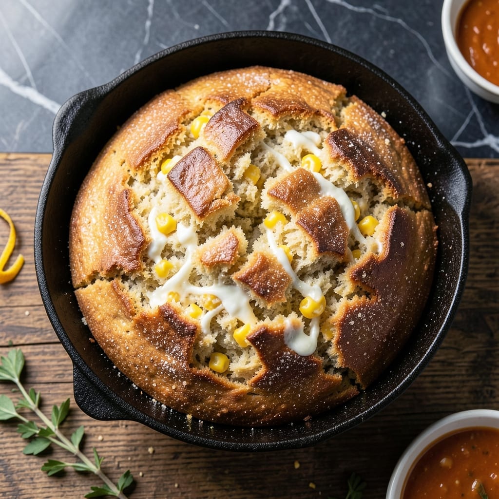 Cornbread Recipe With Creamed Corn And Sour Cream: Ultra Moist Texture With Sweetness Cornbread Recipe With Creamed Corn And Sour Cream: Ultra Moist Texture With Sweetness