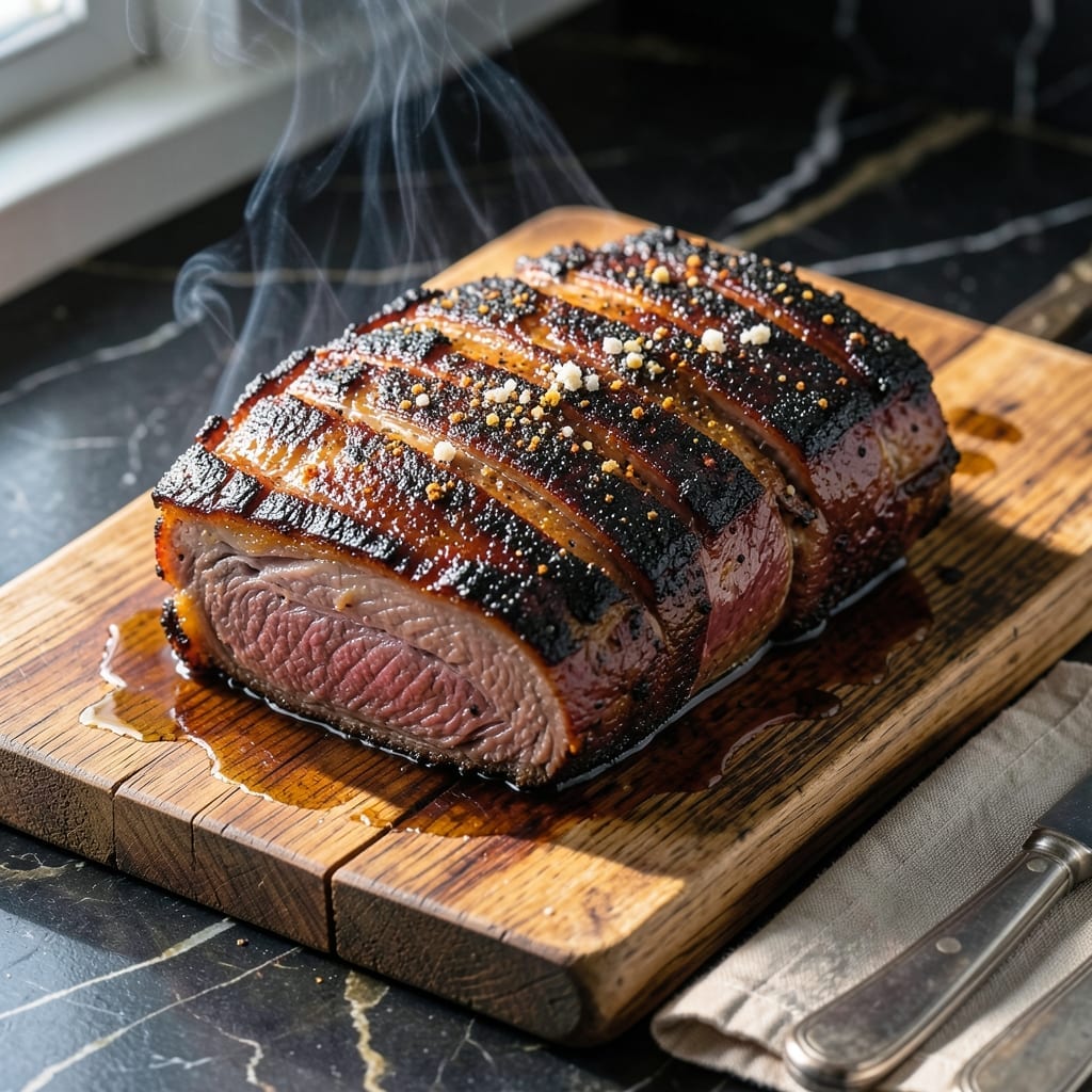 BBQ Beef Brisket Point Recipe Smoked: Low and Slow to Melt-In-Your-Mouth Tenderness