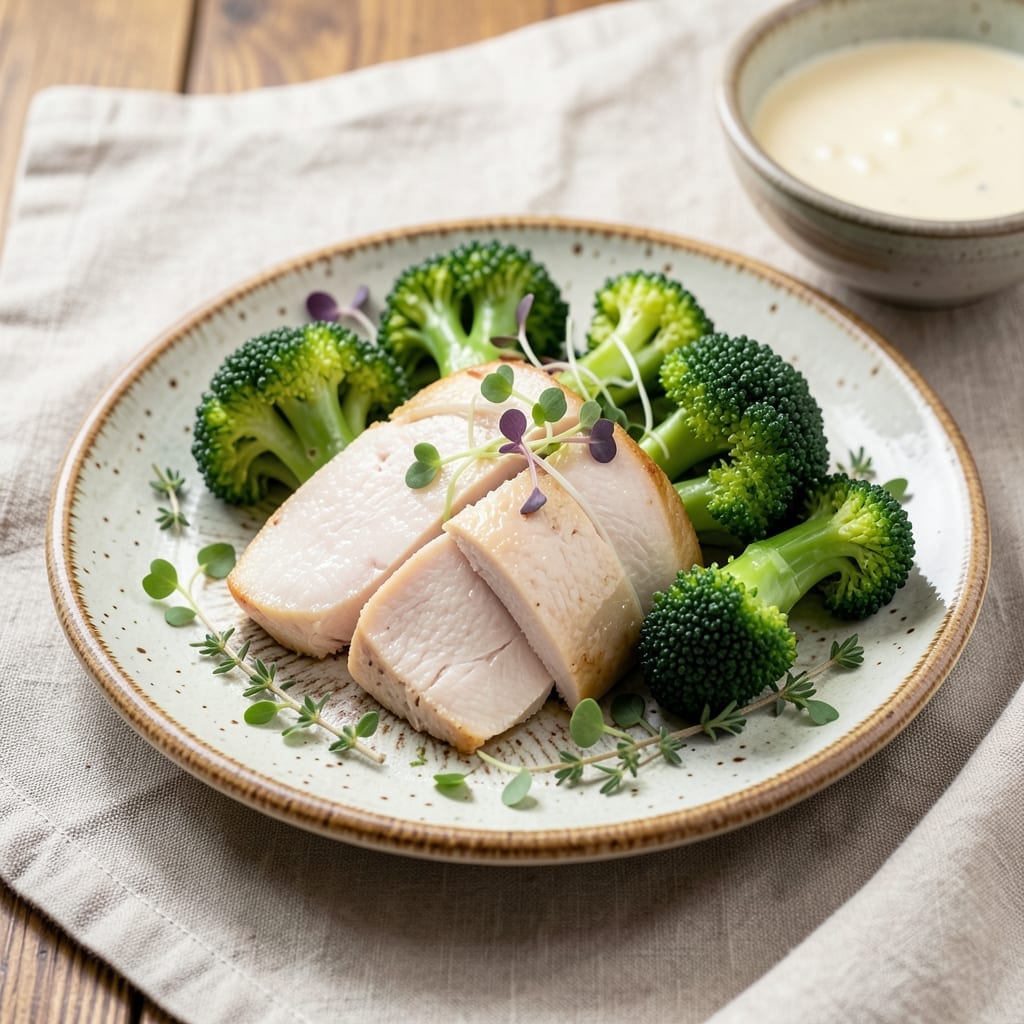 Canned Chicken Breast And Broccoli Simple Recipe Low Calorie: Light Yet Satisfying Meal