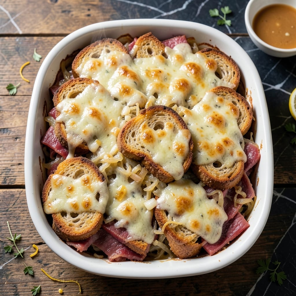 Reuben Casserole Recipe in Family Circle: Baked Layers of Classic Delicatessen Flavor Reuben Casserole Recipe in Family Circle: Baked Layers of Classic Delicatessen Flavor