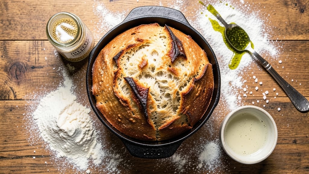 5 Qt Dutch Oven Bread Recipe: Artisan Crust With No-Knead Ease