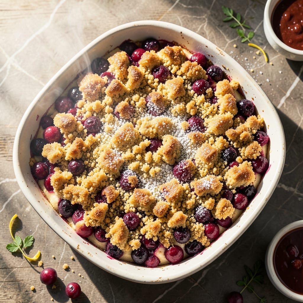 Berry Buckle Recipe Cook's Country: Rustic Crumb Topping Meets Bursting Berries Berry Buckle Recipe Cook's Country: Rustic Crumb Topping Meets Bursting Berries