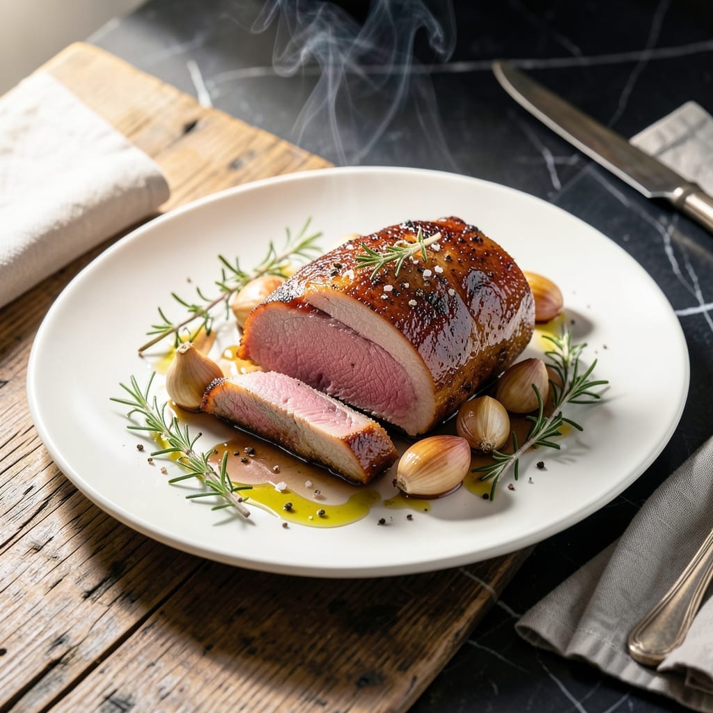 Skinless Duck Breast Recipe: Pan-Seared to Rosy Medium-Rare Skinless Duck Breast Recipe: Pan-Seared to Rosy Medium-Rare