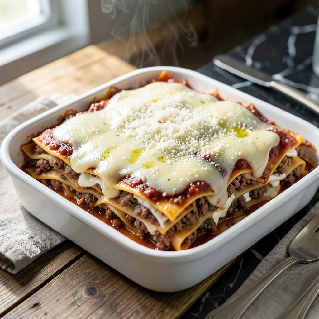 Easy Lasagna Recipe No Ricotta