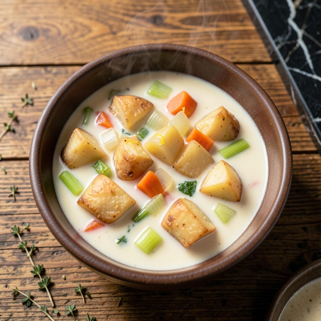 Bob Evans Potato Soup Recipe: Creamy Rustic Comfort with Bacon Bits Bob Evans Potato Soup Recipe: Creamy Rustic Comfort with Bacon Bits