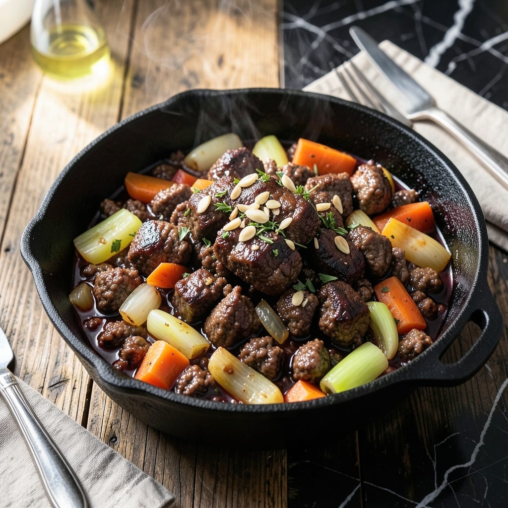 Ground Beef Red Wine Recipe: Rich and Savory Braised Depth