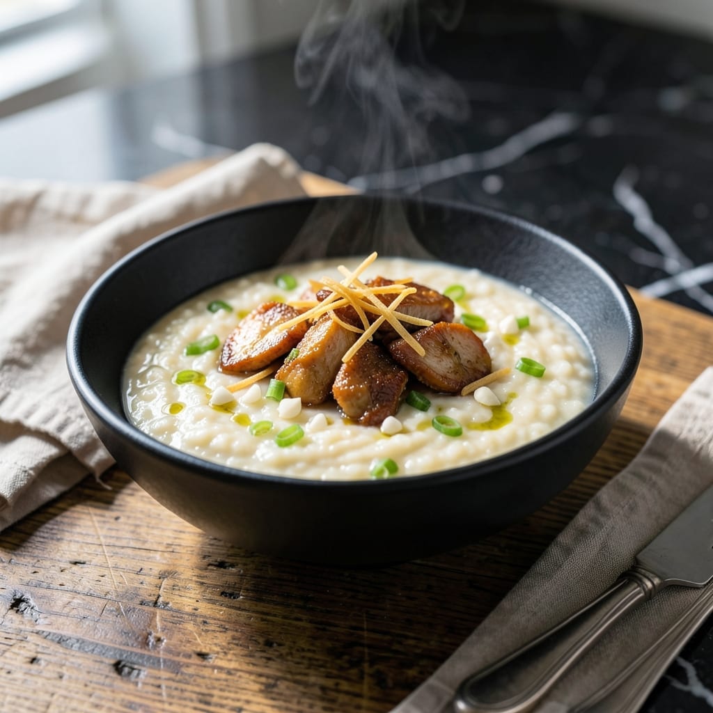 Slow Cooker Congee Recipe: Hands-Off Savory Porridge