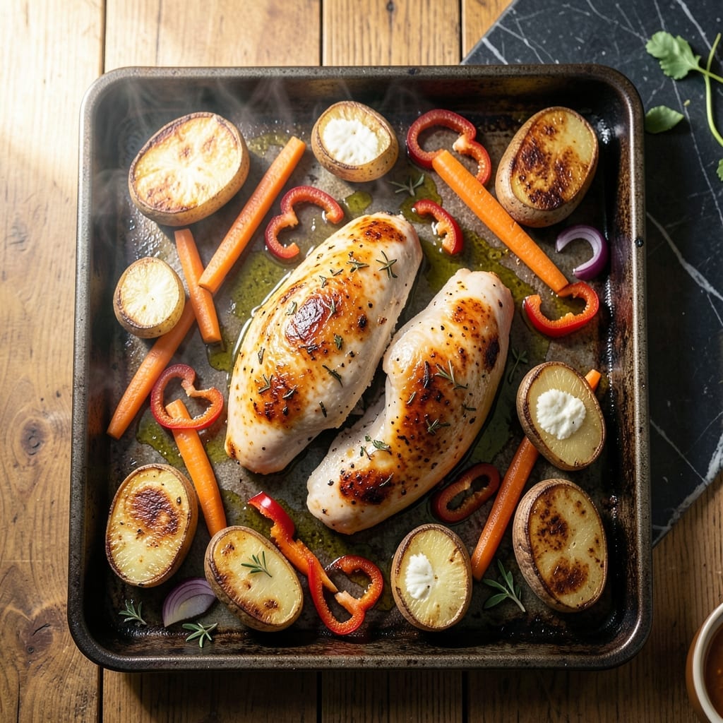Sheet Pan Chicken Recipe Easy: Minimal Cleanup Maximum Flavor Sheet Pan Chicken Recipe Easy: Minimal Cleanup Maximum Flavor