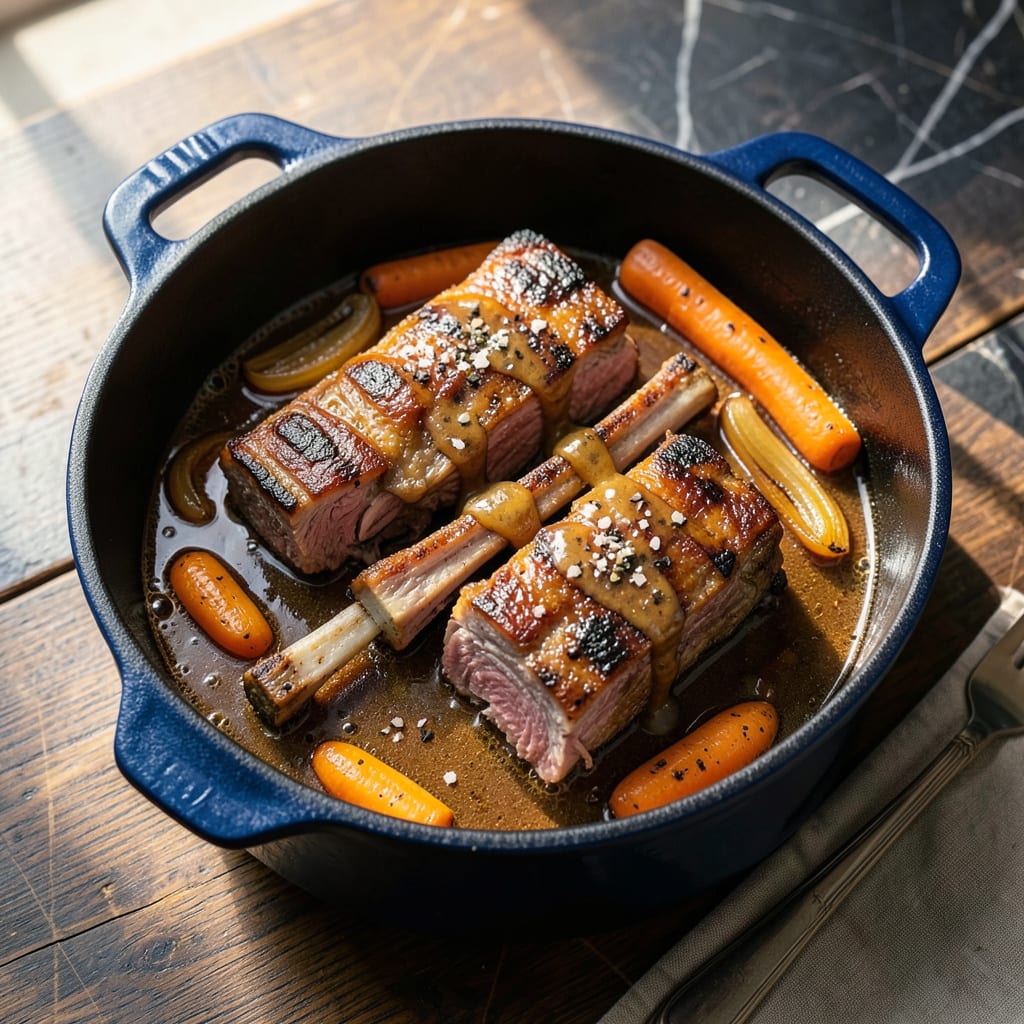 Comprehensive Easy Beef Short Ribs Recipe in Oven: Fall Off the Bone Tender in 3 Hours visual reference