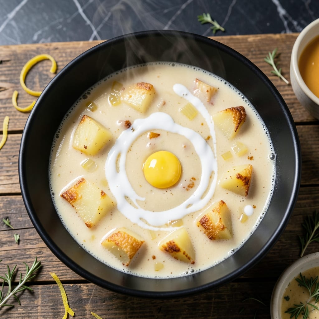 Easy Potato Soup Recipe Crock Pot With Hash Browns: Hands Off Creamy Comfort example with annotations