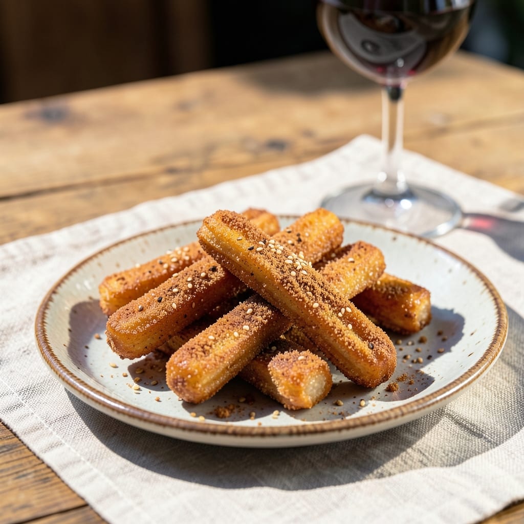easy recipe for mexican churros example with annotations