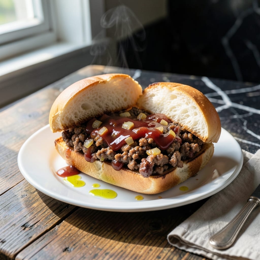 Easy Sloppy Joe Recipe 3 Ingredients With Ketchup: Minimalist Mess-Free Sandwich Easy Sloppy Joe Recipe 3 Ingredients With Ketchup: Minimalist Mess-Free Sandwich
