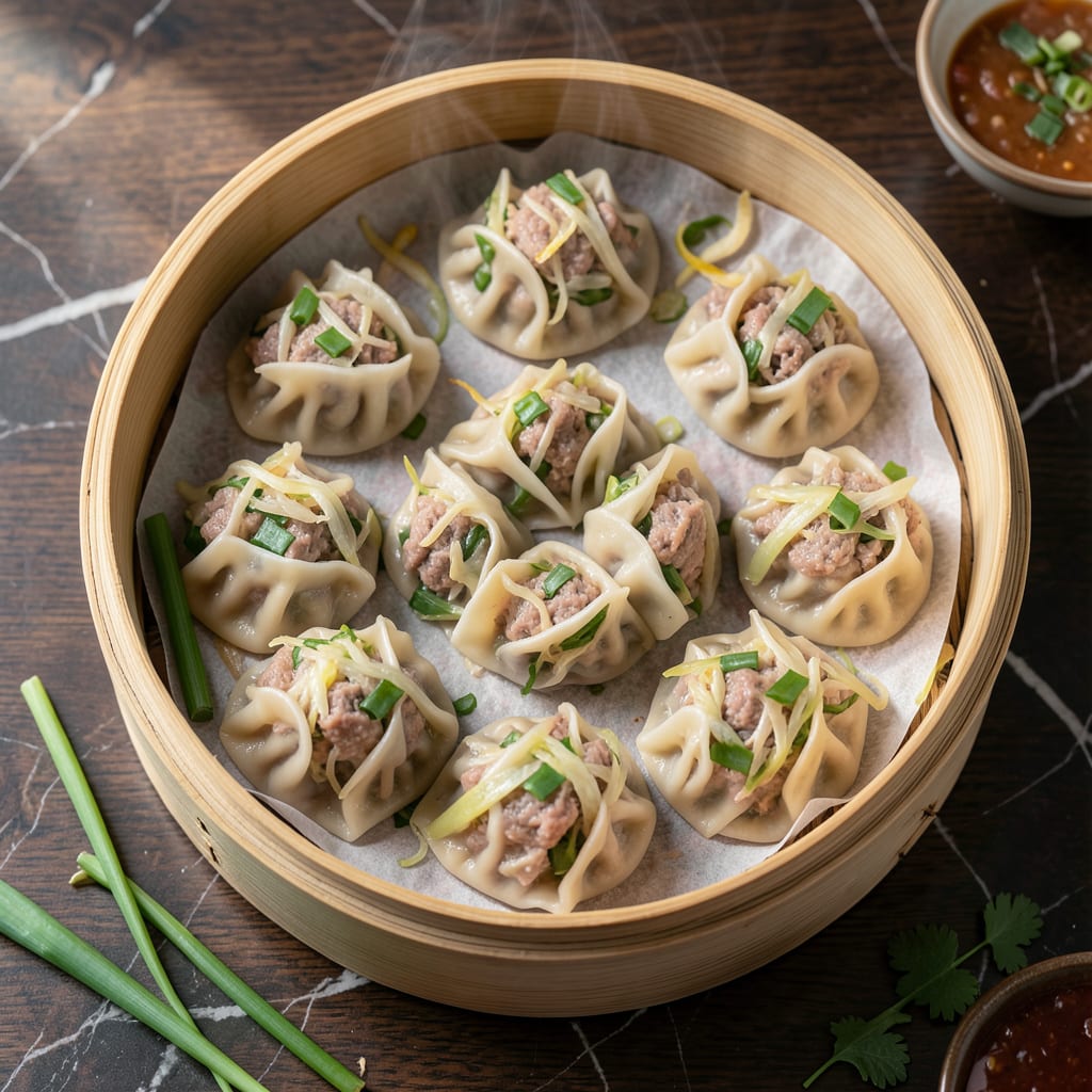 Complete Easy Steamed Dumpling Recipe: Pillowy Pockets With Juicy Fillings overview image