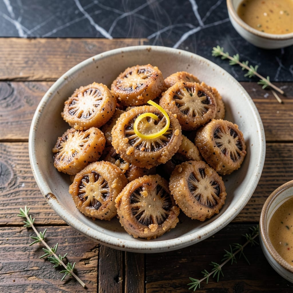Fried Mushroom Recipe From Outback Steakhouse: Golden Crispy Bites With Garlic Aioli Fried Mushroom Recipe From Outback Steakhouse: Golden Crispy Bites With Garlic Aioli
