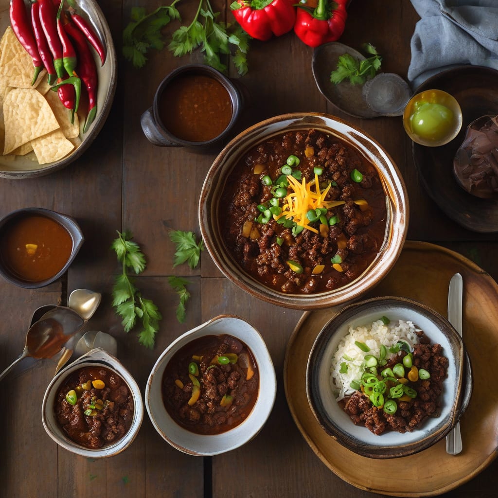 Empress Chili Recipe: Hearty Comfort Food in a Bowl example with annotations