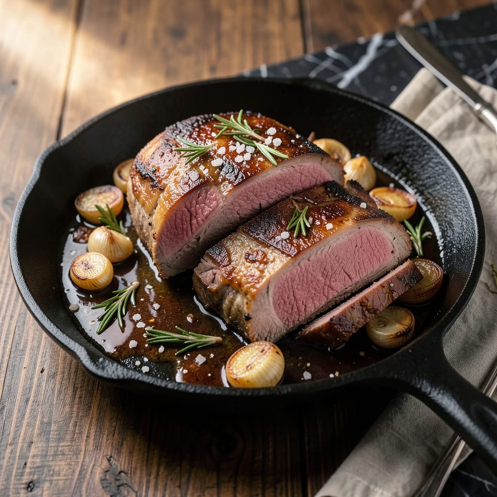 Eye Round Roast Recipe: Fork Tender Perfection With Simple Seasoning example with annotations
