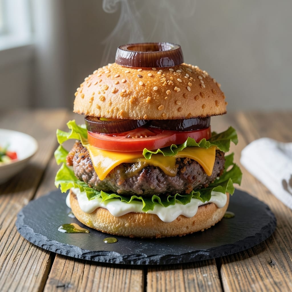 Panko Burger Recipe: Crunchy Coating With Juicy Beef Patties