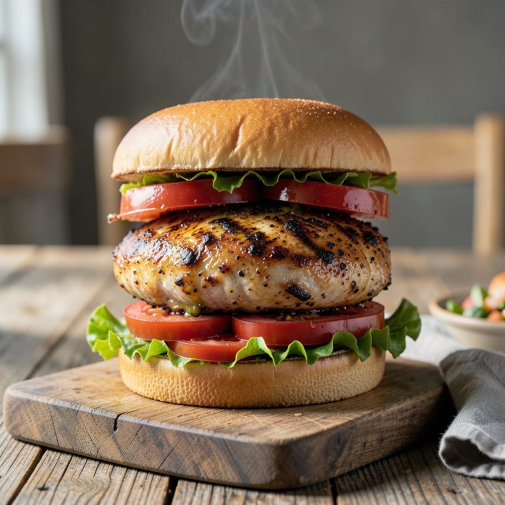 Chicken Sandwich Recipe Grilled: Charred Bun With Smoky Chicken Chicken Sandwich Recipe Grilled: Charred Bun With Smoky Chicken