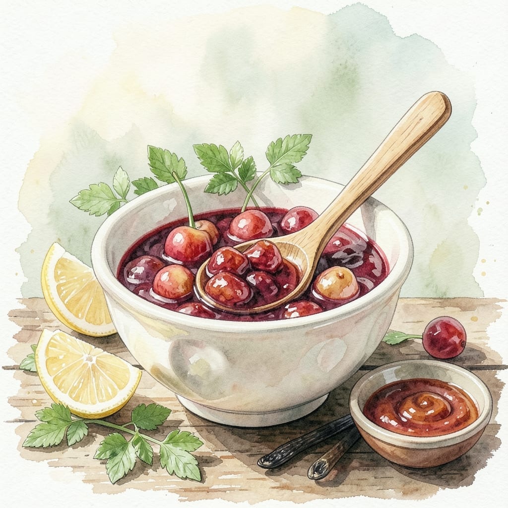 Cherry Jam Recipe Using Frozen Cherries: Bright Sweet Spread With No Waste Cherry Jam Recipe Using Frozen Cherries: Bright Sweet Spread With No Waste