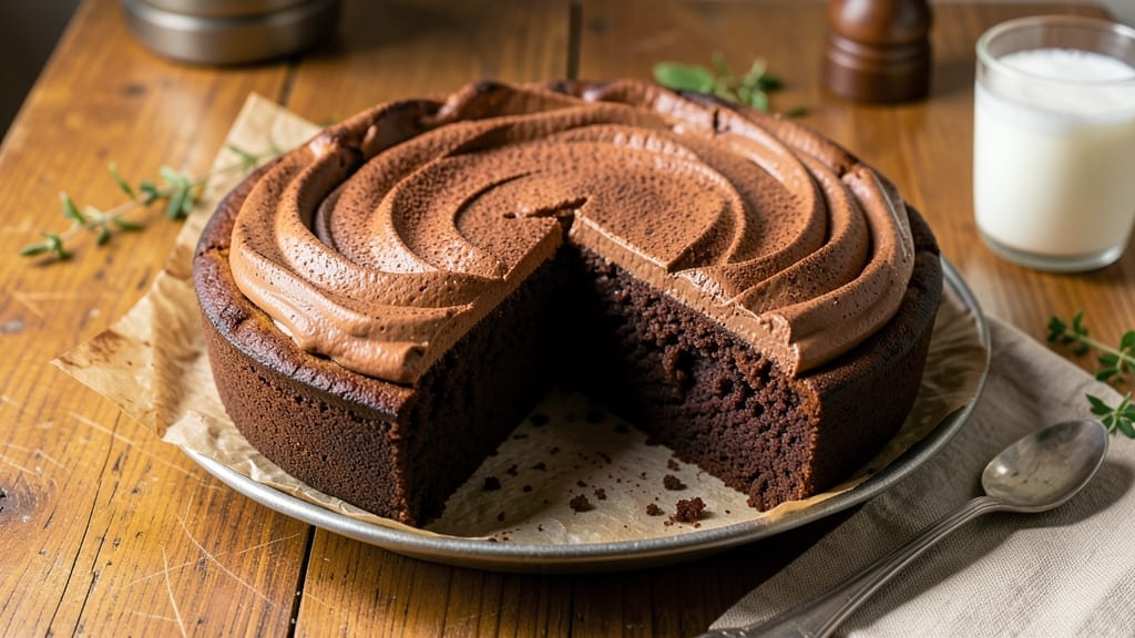 1940's Chocolate Cake Recipe: Vintage Moistness With Espresso Kick