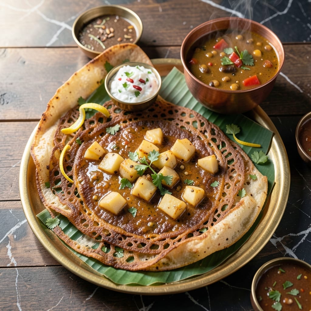 Recipe To Make Masala Dosa: Crispy Fermented Crepes With Spiced Potato Filling Recipe To Make Masala Dosa: Crispy Fermented Crepes With Spiced Potato Filling