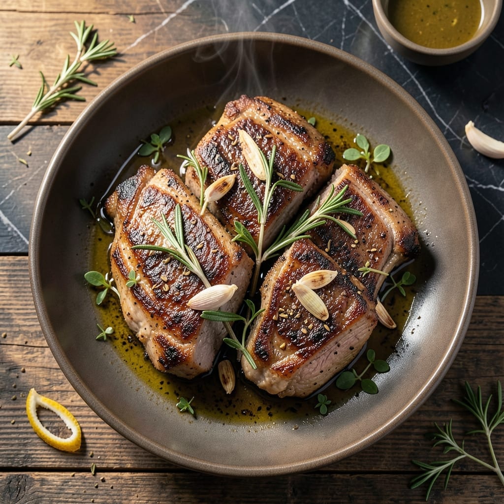 Lamb Shoulder Blade Chops Recipe: Grill-Mastered Succulence With Herbed Crust