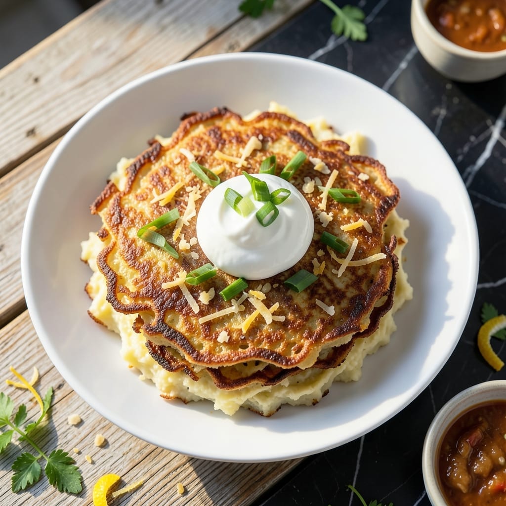 Potato Pancake Recipe With Mashed Potatoes