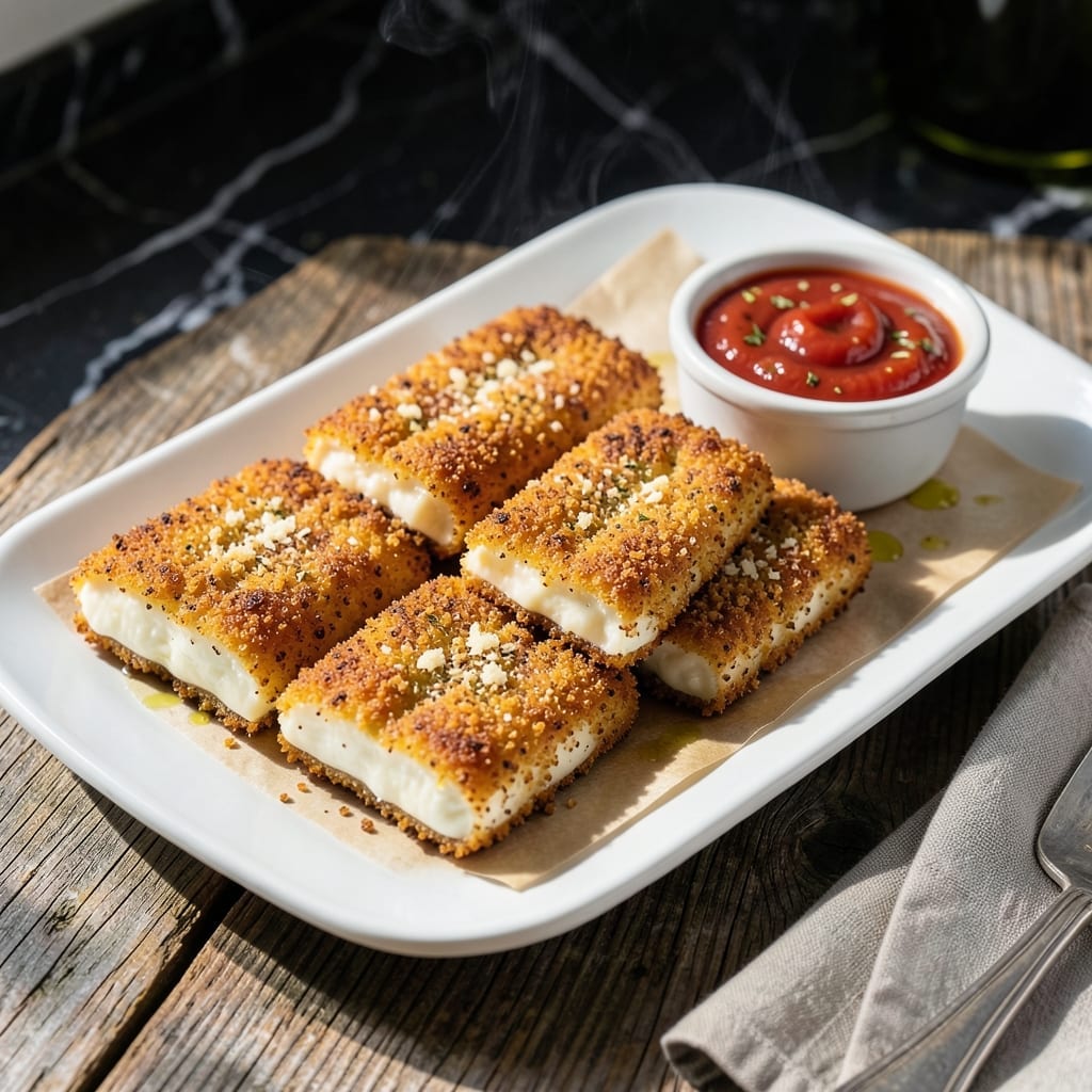 Mozzarella Sticks Recipe: Crunchy Coating With Melty Centers
