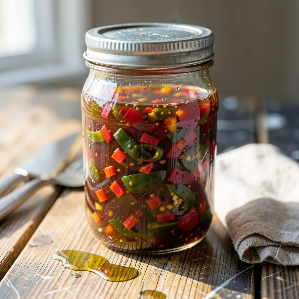 Pepper Jelly Recipe No Pectin: Sweet and Spicy Spread With Natural Thickening Pepper Jelly Recipe No Pectin: Sweet and Spicy Spread With Natural Thickening
