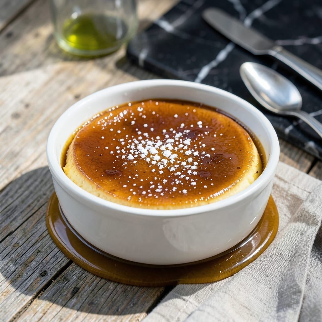 Italian Flan Recipe: Silky Vanilla Custard With Caramel Drizzle Italian Flan Recipe: Silky Vanilla Custard With Caramel Drizzle