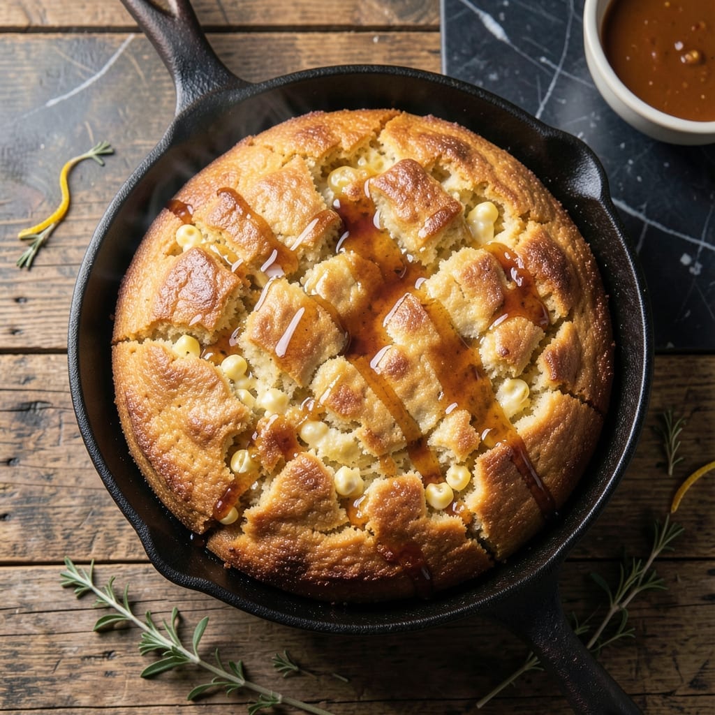 Krusteaz Honey Cornbread With Creamed Corn Recipe: Ultra Moist With Sweet Crumb