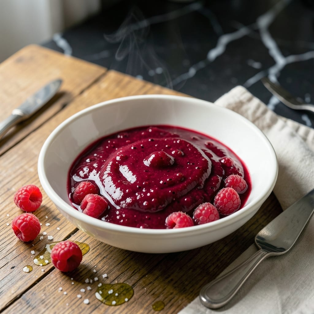 Jamie Oliver's Raspberry Coulis Recipe: Bright Tartness for Desserts